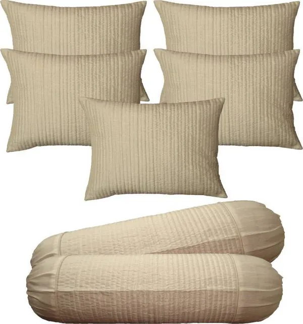 Stuff_N'_Fluff_Dupion_Silk_Cushions_&_Bolsters_Cover_(40*40,_Pack_Of_7,_White)
