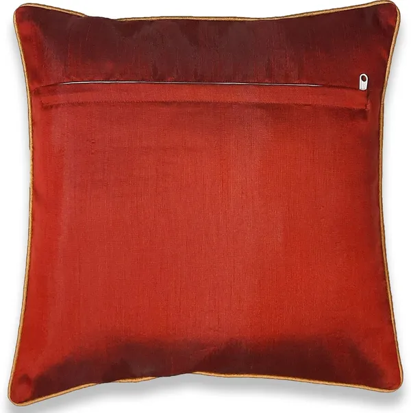 Stuff_N'_Fluff_Dupion_Silk_Cushions_Cover_(40_Cm*40_Cm,_Pack_Of_2,_Red)_-_Pack_Of_2