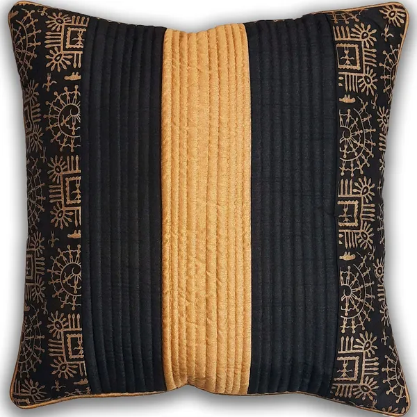Stuff_N'_Fluff_Dupion_Silk_Cushions_Cover_(40_Cm*40_Cm,_Pack_Of_2,_Black)