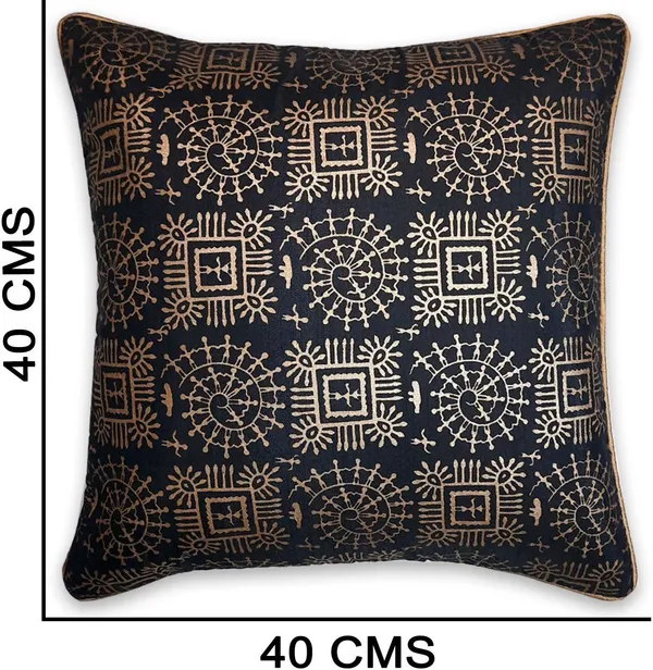 Stuff_N'_Fluff_Dupion_Silk_Cushions_Cover_(40_Cm*40_Cm,_Pack_Of_5,_Black,_Maroon,_Beige)