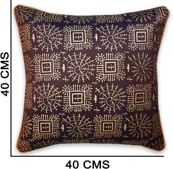Stuff_N'_Fluff_Dupion_Silk_Cushions_Cover_(40_Cm*40_Cm,_Pack_Of_5,_Brown)