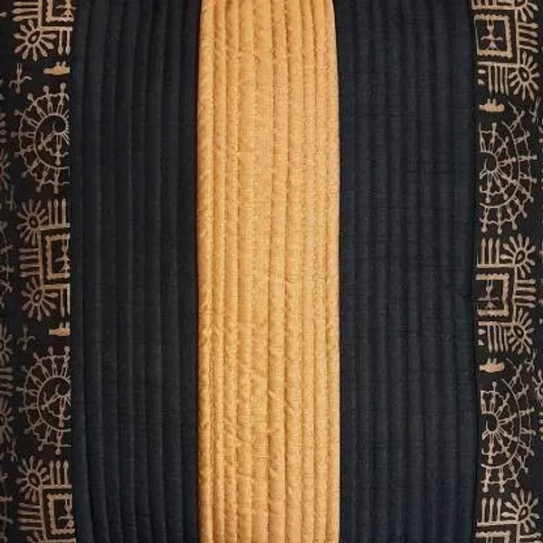 Stuff_N'_Fluff_Dupion_Silk_Bolsters_Cover_(40_Cm*75_Cm,_Pack_Of_2,_Black)