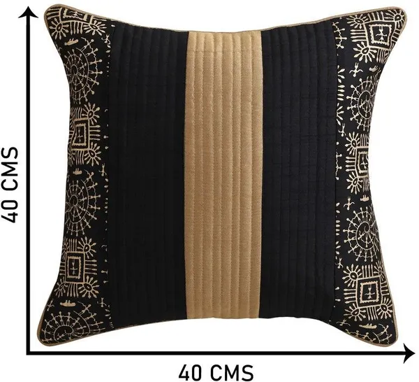 Stuff_N'_Fluff_Dupion_Silk_Cushions_&_Bolsters_Cover_(40_Cm*75_Cm,_Pack_Of_7,_Black)