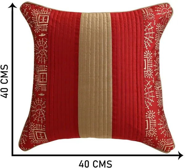 Stuff_N'_Fluff_Dupion_Silk_Cushions_&_Bolsters_Cover_(40_Cm*75_Cm,_Pack_Of_7,_Red)