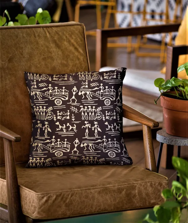 Stuff_N'_Fluff_Dupion_Silk_Cushions_Cover_(40_Cm*40_Cm,_Pack_Of_5,_Brown)