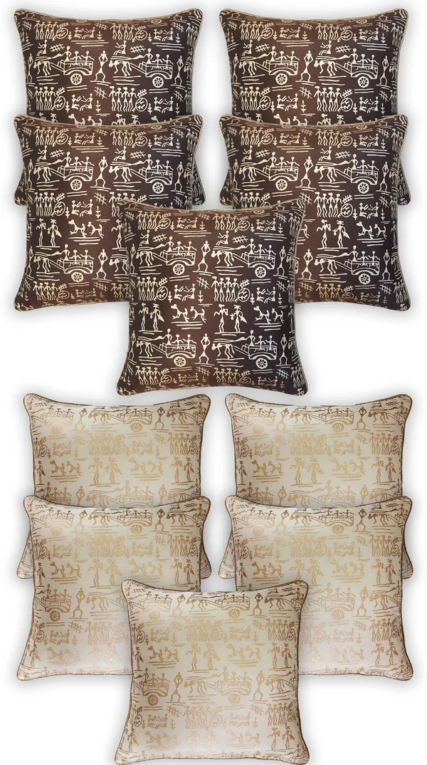 Stuff_N'_Fluff_Dupion_Silk_Cushions_Cover_(40_Cm*40_Cm,_0,_Brown,_Beige)
