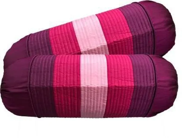 Stuff_N'_Fluff_Dupion_Silk_Cushions_&_Bolsters_Cover_(40_Cm*77.5_Cm,_Pack_Of_7,_Purple,_Pink,_Peach)