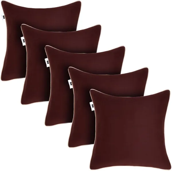 Stuff_N'_Fluff_Polycotton,_Velvet_Cushions_Cover_(40_Cm*40_Cm,_Pack_Of_5,_Brown)