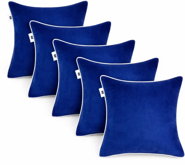 Gifts_Island_Velvet_Cushions_Cover_(40_Cm*40_Cm,_Pack_Of_5,_Blue)