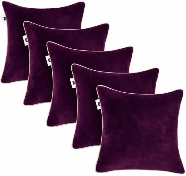 Gifts_Island_Velvet_Cushions_Cover_(40_Cm*40_Cm,_Pack_Of_5,_Purple)
