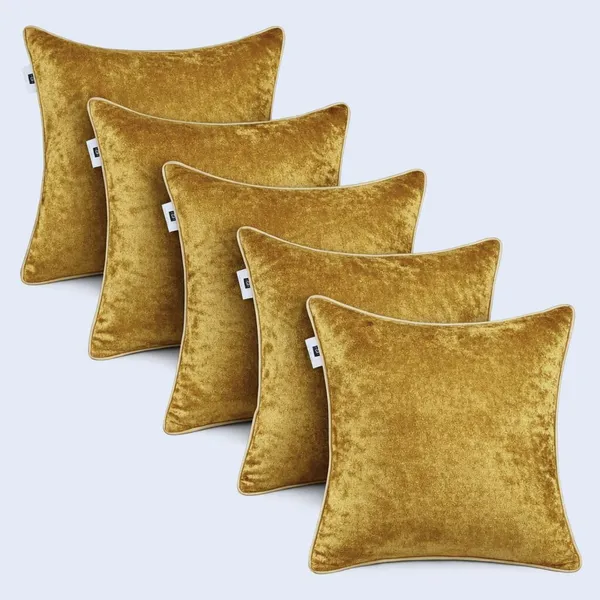 Gifts_Island_Velvet_Cushions_Cover_(40_Cm*40_Cm,_Pack_Of_5,_Gold)