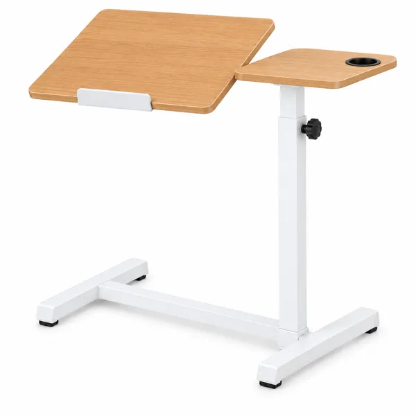 GI®_Adjustable_Laptop_Table_with_360°_Concealed_Wheels_for_Sofa_&_Bed_with_Cup_Holder,_Portable_Table_for_Home,_Ergonomic_Height_Adjustable_Study_Desk,_Tilting_Laptop_Stand_for_Reading_(Natural_Wood)