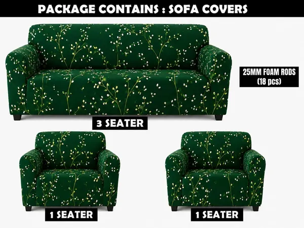 Gifts_Island_Polyester_3+1+1_Seater_Sofa_Abstract_Cover_Pack_of_3_Green_Stem