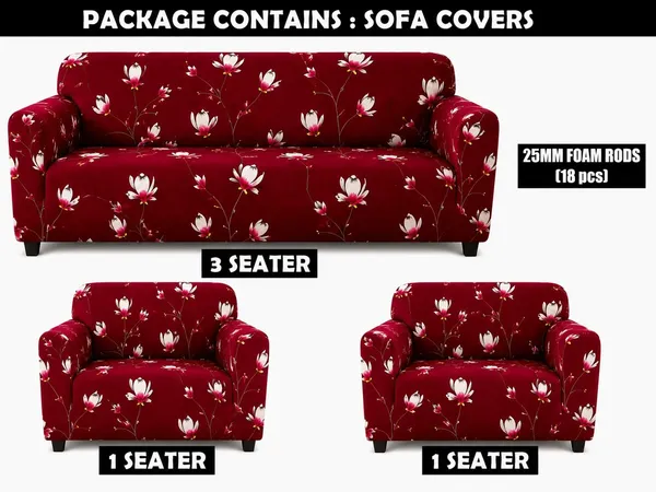 Gifts_Island_Polyester_3+1+1_Seater_Sofa_Abstract_Cover_Pack_of_3_Maroon_Floral