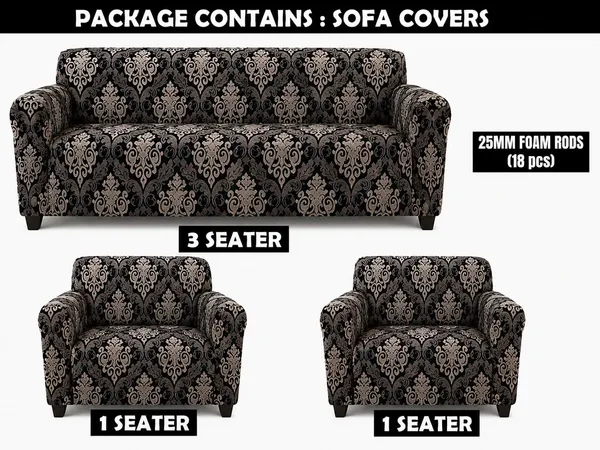 Gifts_Island_Polyester_3+1+1_Seater_Sofa_Abstract_Cover_Pack_of_3_(Brown_Damask)