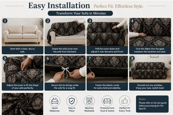 Gifts_Island_Polyester_3+1+1_Seater_Sofa_Abstract_Cover_Pack_of_3_(Brown_Damask)