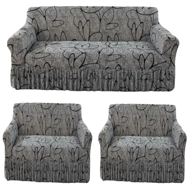 Gifts_Island_Polyester_3+1+1_Seater_Sofa_Abstract_Cover_Pack_of_3_(Grey_Flower)