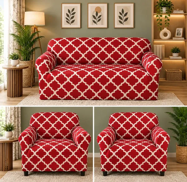 Gifts_Island_Polyester_3+1+1_Seater_Sofa_Abstract_Cover_Pack_of_3_(Maroon_Diamond)