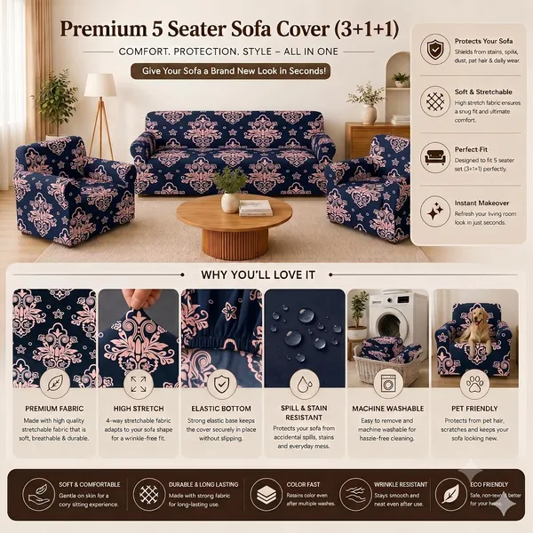Gifts_Island_Polyester_3+1+1_Seater_Sofa_Abstract_Cover_Pack_of_3_(_Black_Wallpaper_)
