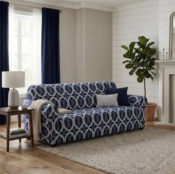 Gifts_Island_Polyester_3+1+1_Seater_Sofa_Abstract_Cover_Pack_of_3_(_Blue_Chakri)