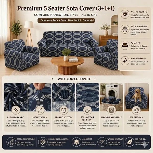 Gifts_Island_Polyester_3+1+1_Seater_Sofa_Abstract_Cover_Pack_of_3_(_Blue_Chakri)