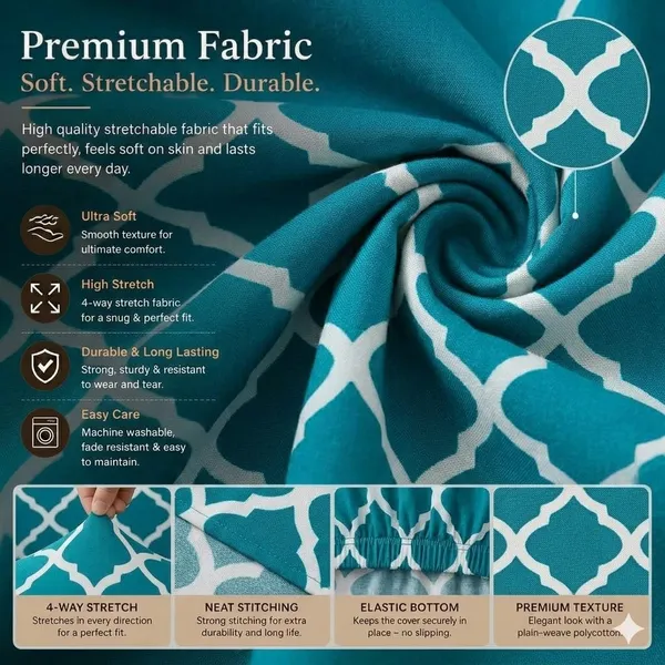 Gifts_Island_Polyester_3+1+1_Seater_Sofa_Abstract_Cover_Pack_of_3_(_Teal_Diamond)