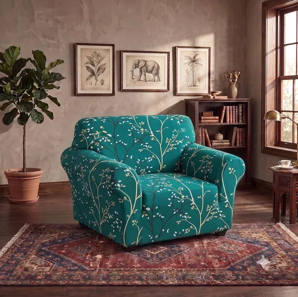 Gifts_Island_Polyester_3+1+1_Seater_Sofa_Abstract_Cover_Pack_of_3_(_green_stem_)