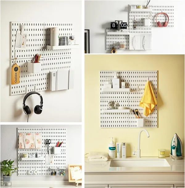 Gifts_Island®_New_2026_Model_28pcs_Set_Peg_Board_for_Wall_with_Metal_Pegboard_Accessories_with_4_Boards_&_24_Accessories_for_Pegboard|_Pegboard_for_Study_Table,_Kitchen_&_Office_Hanging_(L28_x_H28_cm)