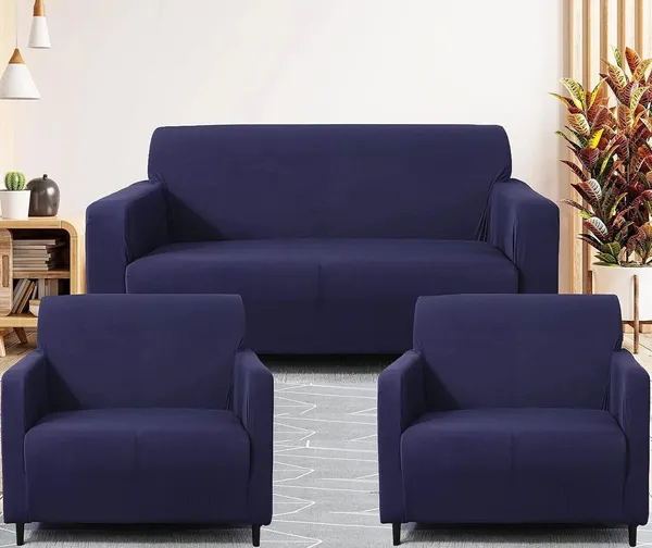 Gifts_Island_Polyester_3+1+1_Seater_Sofa_Plain_Cover_(Pack_Of_3_Blue)