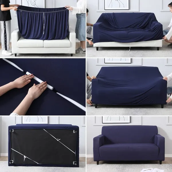 Gifts_Island_Polyester_3+1+1_Seater_Sofa_Plain_Cover_(Pack_Of_3_Blue)