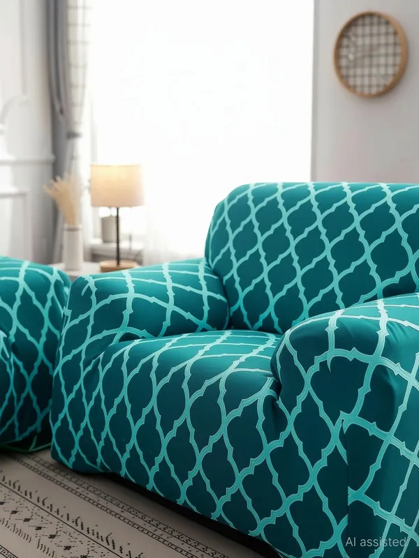 Gifts_Island_Polyester_3+1+1_Seater_Sofa_Geometric_Cover_(Pack_Of_3_Teal_Blue_Diamond)