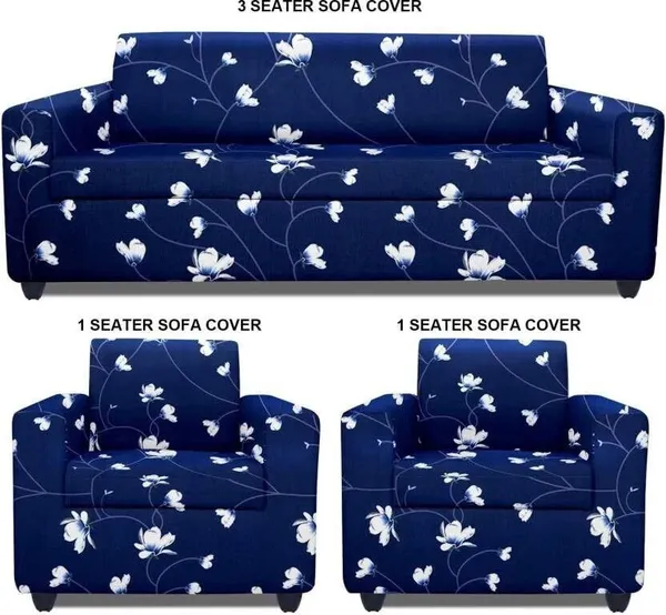 Gifts_Island_Polyester_3+1+1_Seater_Sofa_Floral_Cover_(Pack_Of_3_Blue)
