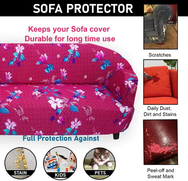 Gifts_Island_Polyester_3+1+1_Seater_Sofa_Floral_Cover_(Pack_Of_3_Maroon)