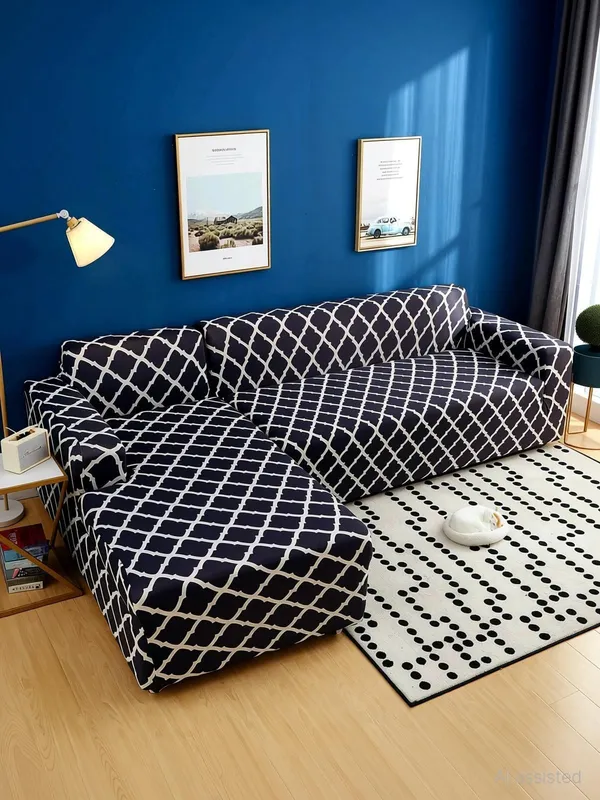 Gifts_Island_Polyester_3+3_Seater_L-Shape_Sofa_Geometric_Cover_(Pack_Of_2_Black)