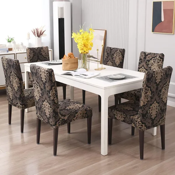 Gifts_Island_Polyester_1_Seater_Chair_Damask_Cover_(Pack_Of_6_Brown_Damas)