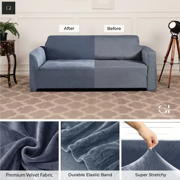 Gifts_Island_Velvet_3+1+1_Seater_Sofa_Plain_Cover_(Pack_Of_3_Grey)
