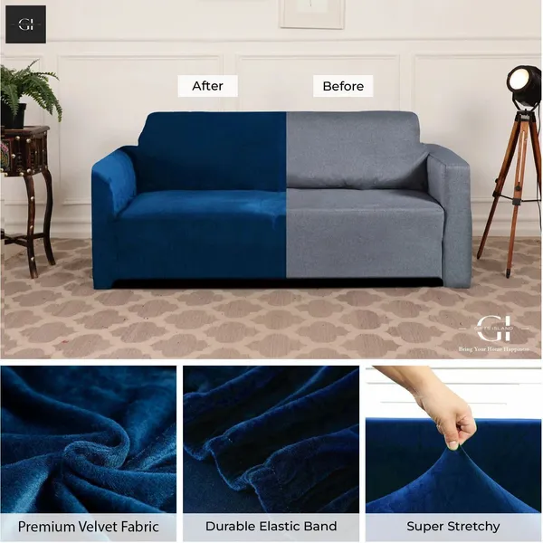 Gifts_Island_Velvet_3+1+1_Seater_Sofa_Plain_Cover_(Pack_Of_3_Airforce_Blue)