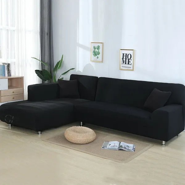 Gifts_Island_Polyester_3+3_Seater_L-Shape_Sofa_Plain_Cover_(Pack_Of_2_Black)