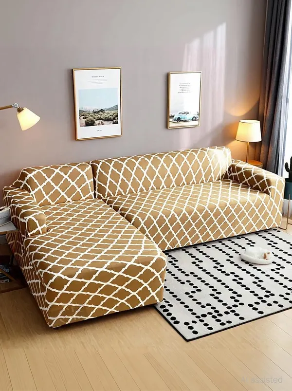 Gifts_Island_Polyester_3+3_Seater_L-Shape_Sofa_Geometric_Cover_(Pack_Of_2_Beige)