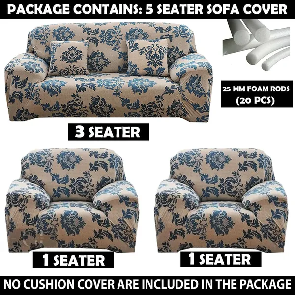 Gifts_Island_Polyester_3+1+1_Seater_Sofa_Damask_Cover_(Pack_Of_3_Beige_Damask)