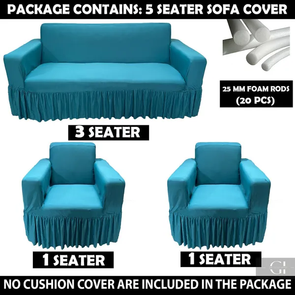 Gifts_Island_Polycotton_3+1+1_Seater_Sofa_Plain_Cover_(Pack_Of_3_Teal_Plain_Non-Slip_Stretchable_Elastic_360°_Frill_Sofa_Cover_(3+1+1_Seater)|)