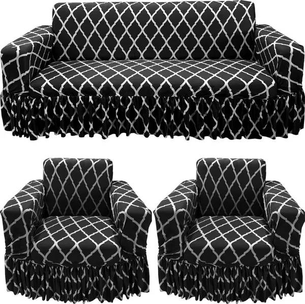 Gifts_Island_Polyester_3+1+1_Seater_Sofa_Geometric_Cover_(Pack_Of_3_Black_Diamond_Non-Slip_Stretchable_Elastic_360Â°_Frill_Sofa_Cover_(3+1+1_Seater)|)