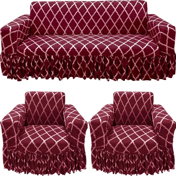 Gifts_Island_Polyester_3+1+1_Seater_Sofa_Geometric_Cover_(Pack_Of_3_Maroon_Diamond_Non-Slip_Stretchable_Elastic_360°_Frill_Sofa_Cover_(3+1+1_Seater))