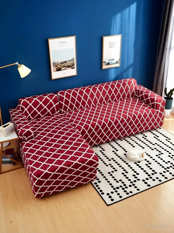 Gifts_Island_Polyester_3+3_Seater_L-Shape_Sofa_Geometric_Cover_(Pack_Of_2_Maroon)