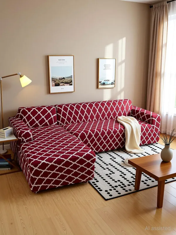 Gifts_Island_Polyester_3+3_Seater_L-Shape_Sofa_Geometric_Cover_(Pack_Of_2_Maroon)