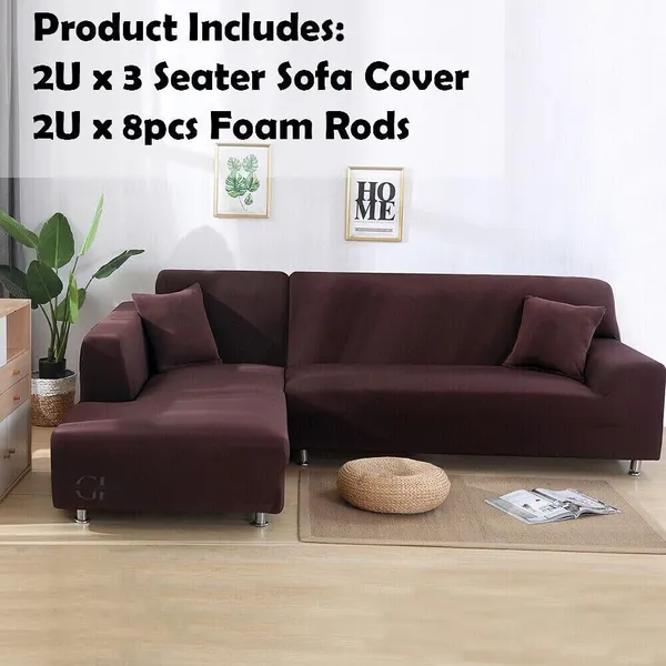 Gifts_Island_Polyester_3+3_Seater_L-Shape_Sofa_Plain_Cover_(Pack_Of_2_Brown_Plain)