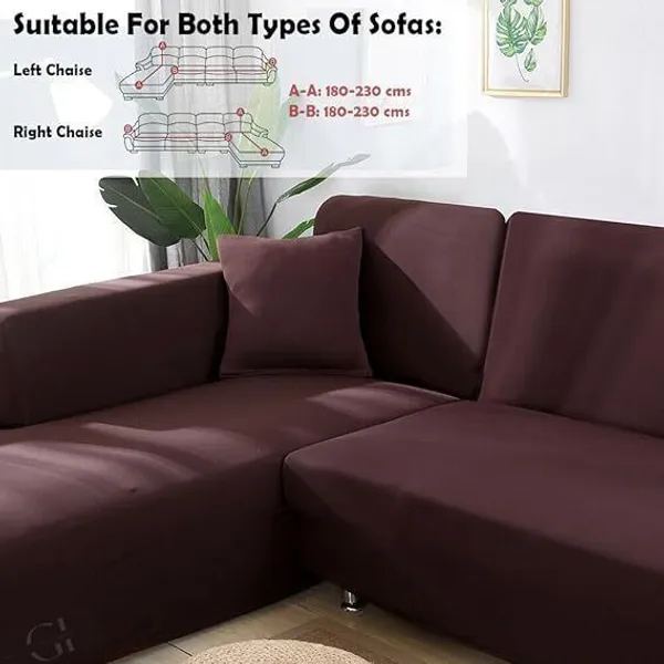 Gifts_Island_Polyester_3+3_Seater_L-Shape_Sofa_Plain_Cover_(Pack_Of_2_Brown_Plain)
