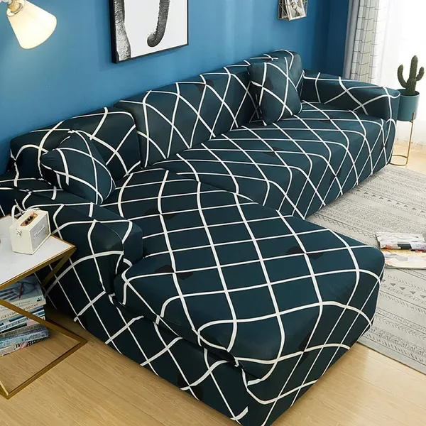 Gifts_Island_Polyester_3+3_Seater_L-Shape_Sofa_Checkered_Cover_(Pack_Of_2_Peacock_Grill)