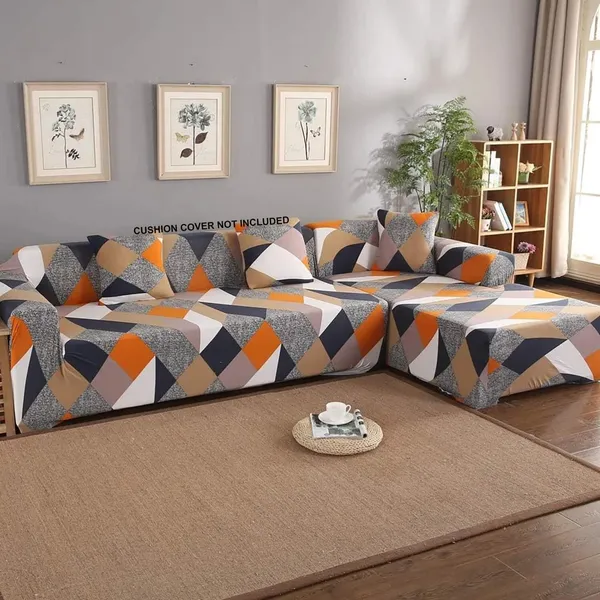 Gifts_Island_Polyester_3+3_Seater_L-Shape_Sofa_Abstract_Cover_(Pack_Of_2_Orange_Prism)