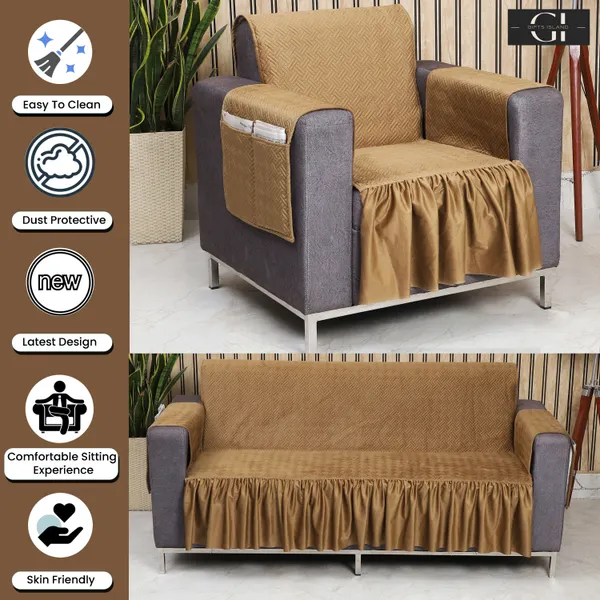 Gifts_Island_Velvet_3+1+1_Seater_Sofa_Checkered_Cover_(Pack_Of_3_Soft_Velvet_Gold_Quilted_Frill_5_Seater_Sofa_Cover_With_Pocket_Arms)